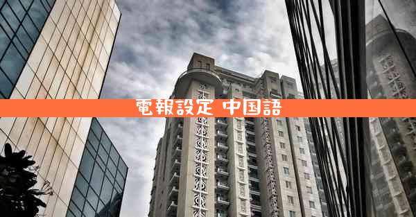 電報設定 中国語