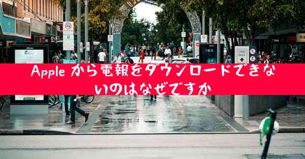 Apple から電報をダウンロードできないのはなぜですか