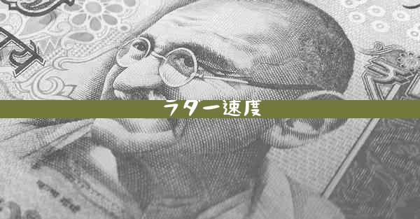 ラダー速度