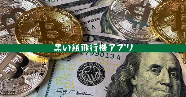 黒い紙飛行機アプリ