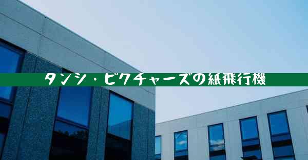 タンシ・ピクチャーズの紙飛行機